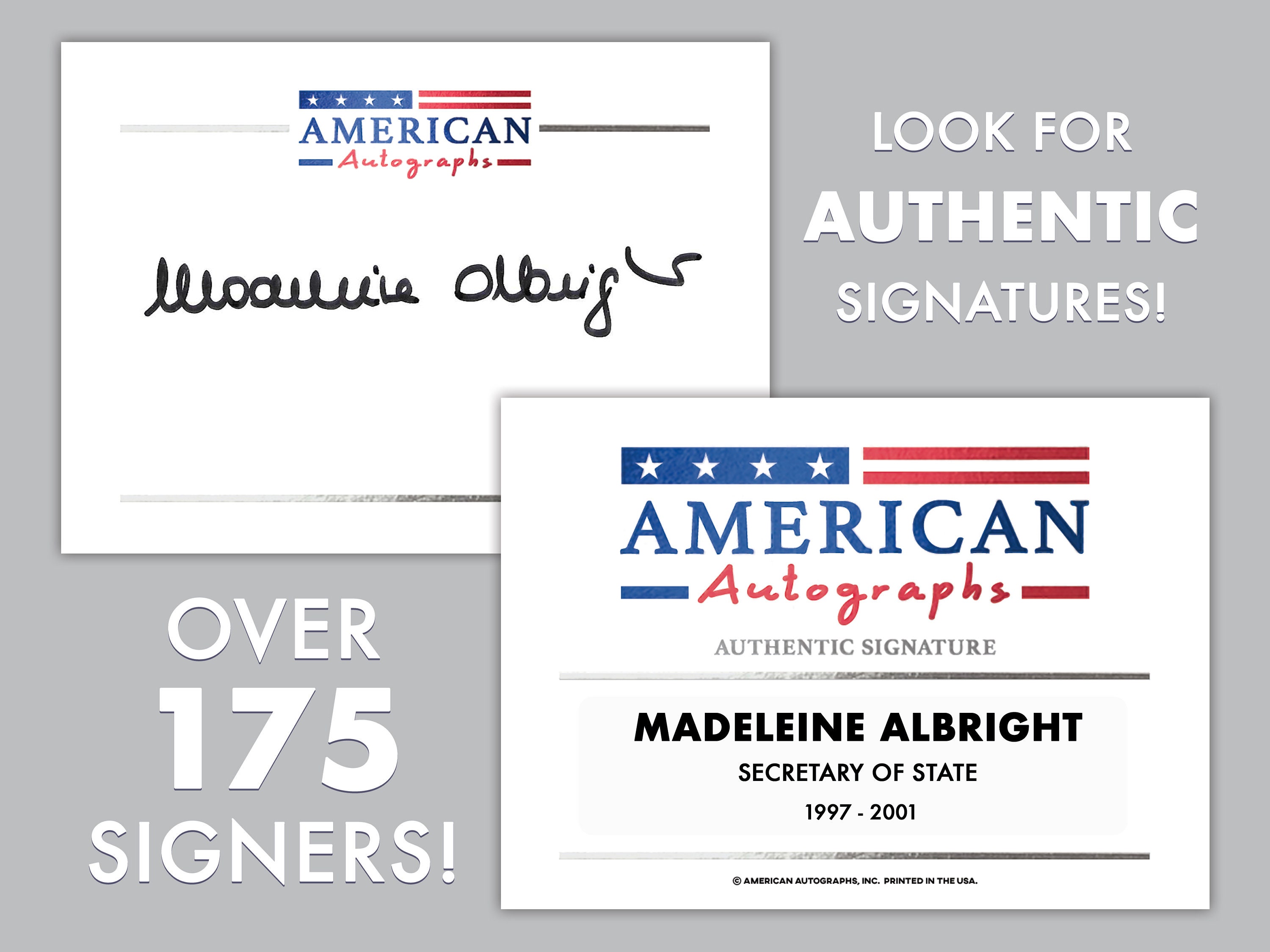 American Autographs Collectible Trading Cards (single Pack) - Etsy