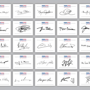 Tarjetas comerciales coleccionables de American Autographs imagen 4