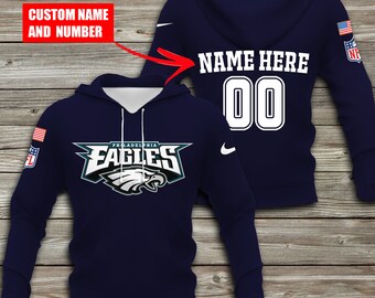 custom eagles hoodie