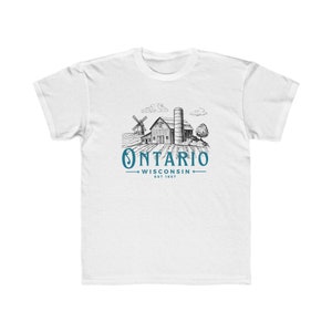 Kids Blue - Ontario T-shirt