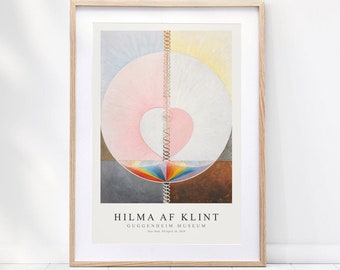 Hilma Af Klint Print | The Dove, Noi | Exhibition Poster