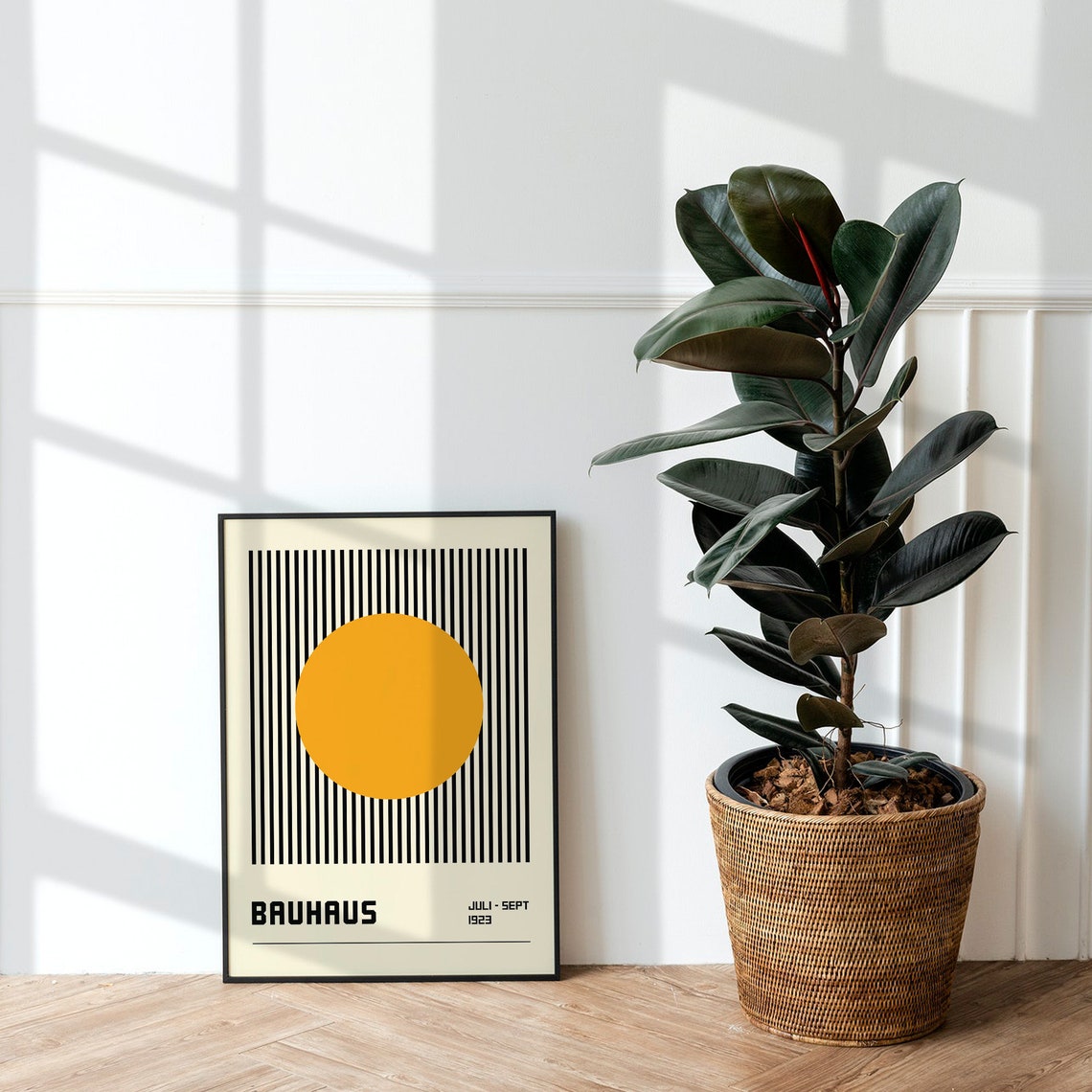 Bauhaus Print Vintage Bauhaus Poster Retro Art Prints | Etsy