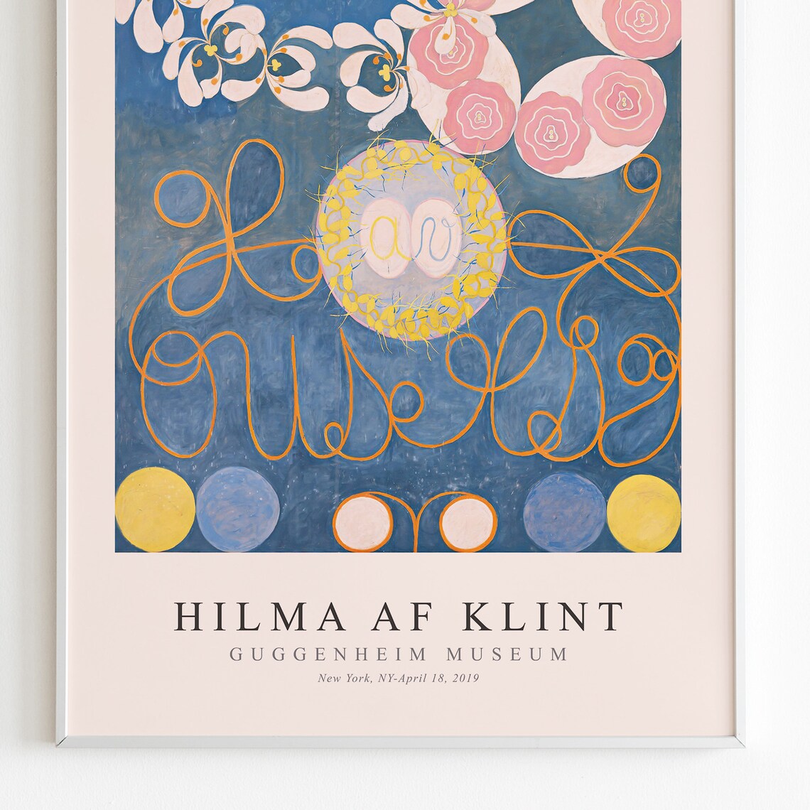 Hilma Af Klint Print The Ten Largest No. 1 Childhood Etsy