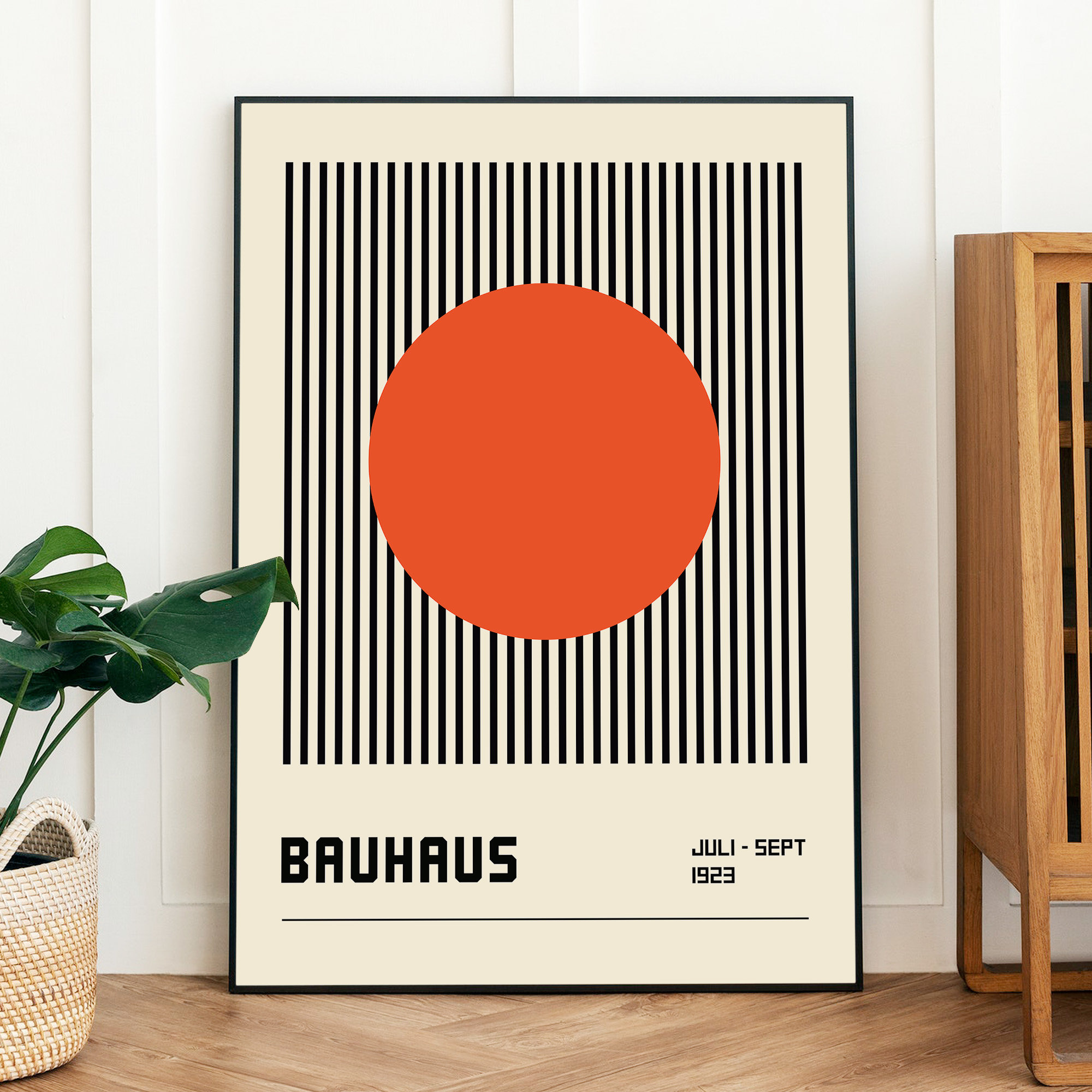 Bauhaus Print Vintage Bauhaus Poster Retro Art Prints | Etsy
