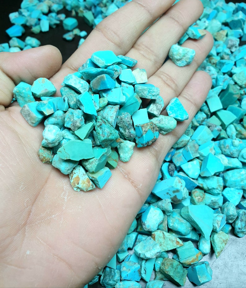 Turquoise Landscape Rocks Natural American Turquoise Rough Rocks Arizona Mexican Mines Turquoise ...