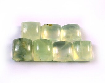 天然AAAプレナイトスクエアシェイプカボション宝石2MM2