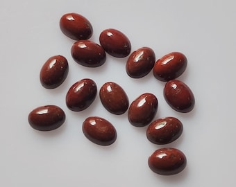 Natuurlijke AAA rode jaspis ovale cabochon edelsteen 2 x 3 3 x 4 3 x 5 4 x 6 5 x 7 6 x 8 7 x 9 8 x 10 9 x 11 10 x 12 10 x 14 12 x 14 12 x 16 13 x 18 15 x 20 mm Afmeting cabine