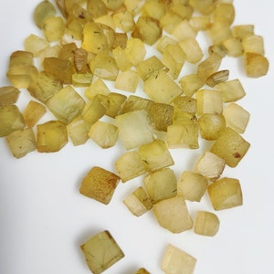 Natural AAA Top Quality Prehnite Rough, Loose Prehnite Gemstone Raw, Gemstone Rough For Jewelry Making, Prehnite Raw Prehnite Square Slices