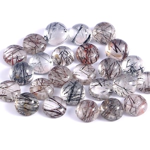 AAAブラックルチルラウンドシェイプカボション宝石。2 MM 2.50 MM 3 MM 4 MM 5 MM 6 MM 7 MM 8 MM 9 MM 10 MM 11 MM 12 MM 13 MM 14 MM 15 MMサイズ。ラウンドカボション