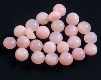 Rosa Opal Runde Form Cabochons Edelsteine 2 MM 2,50 MM 3 MM 4 MM 5 MM 6 MM 7 MM 8 MM 9 MM 10 MM 11 MM 12 MM 13 MM 14 MM 15 MM MM Größe. Rosa Opal Cabochon.