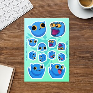 Kelutral Emoji Stickers - The Derp/Hype Collection