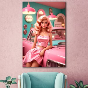 Buy Barbie Canvas Online In India Etsy India