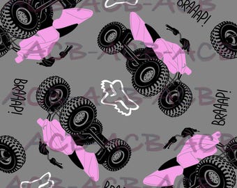 Naadloze vijl van BPink Quad Brap Four Wheeler