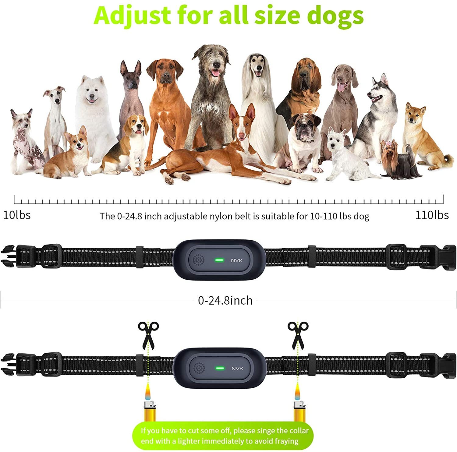 NVK Shock Collars for Dogs with Remote Rechargeable Dog Etsy