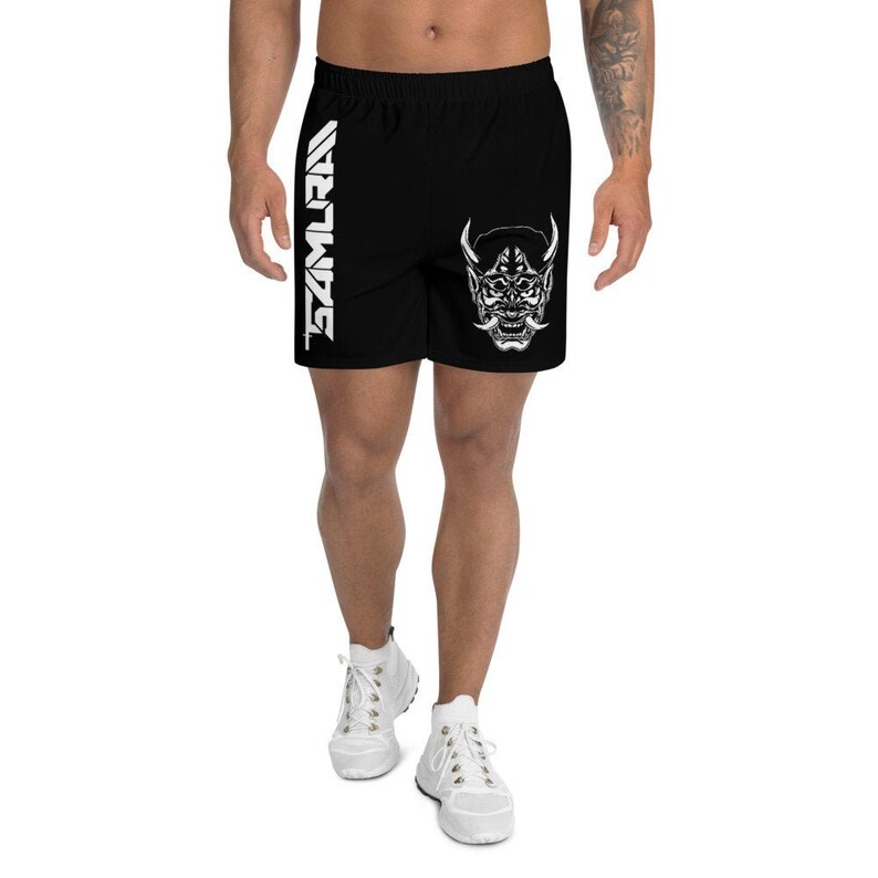 Aesthetic Sport Clothing Cyberpunk Samurai Shorts Japanese Print Streetwear style J-pop TechWear Fashion Apparel