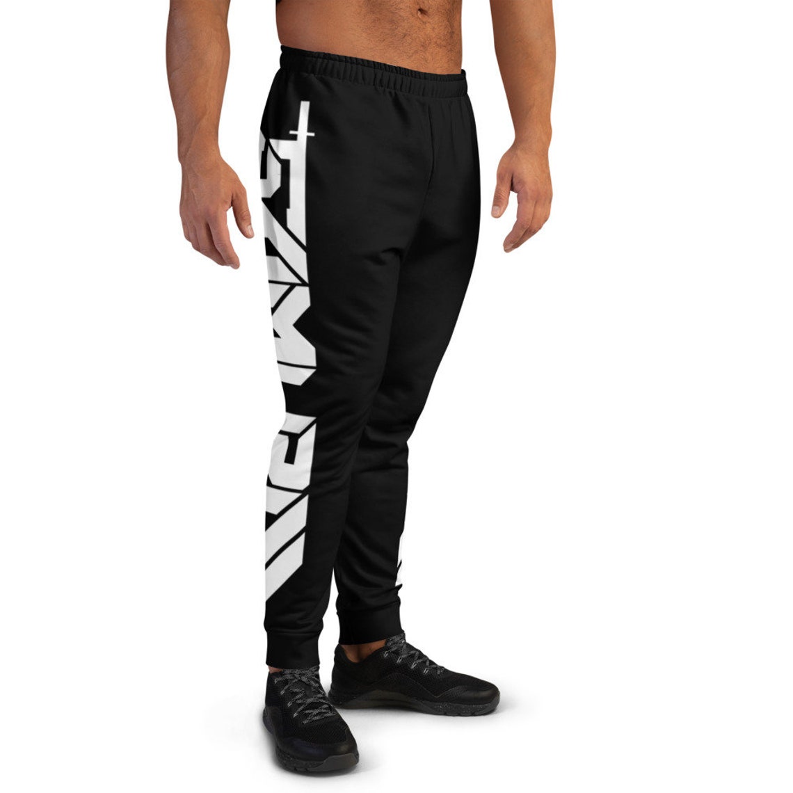 Cyberpunk Joggers. Techwear cargo pants with print Samurai in | Etsy