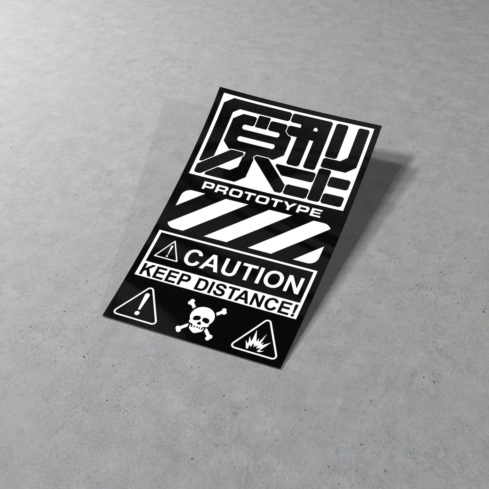 Cyberpunk Stickers Prototype Cyber Decal tag to decorate Etsy