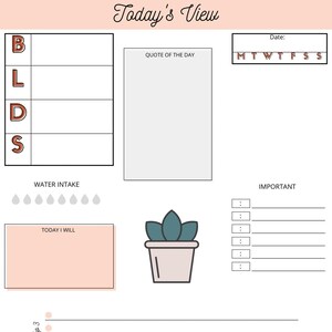 Simple Personal &quot;Daily Planner&quot;