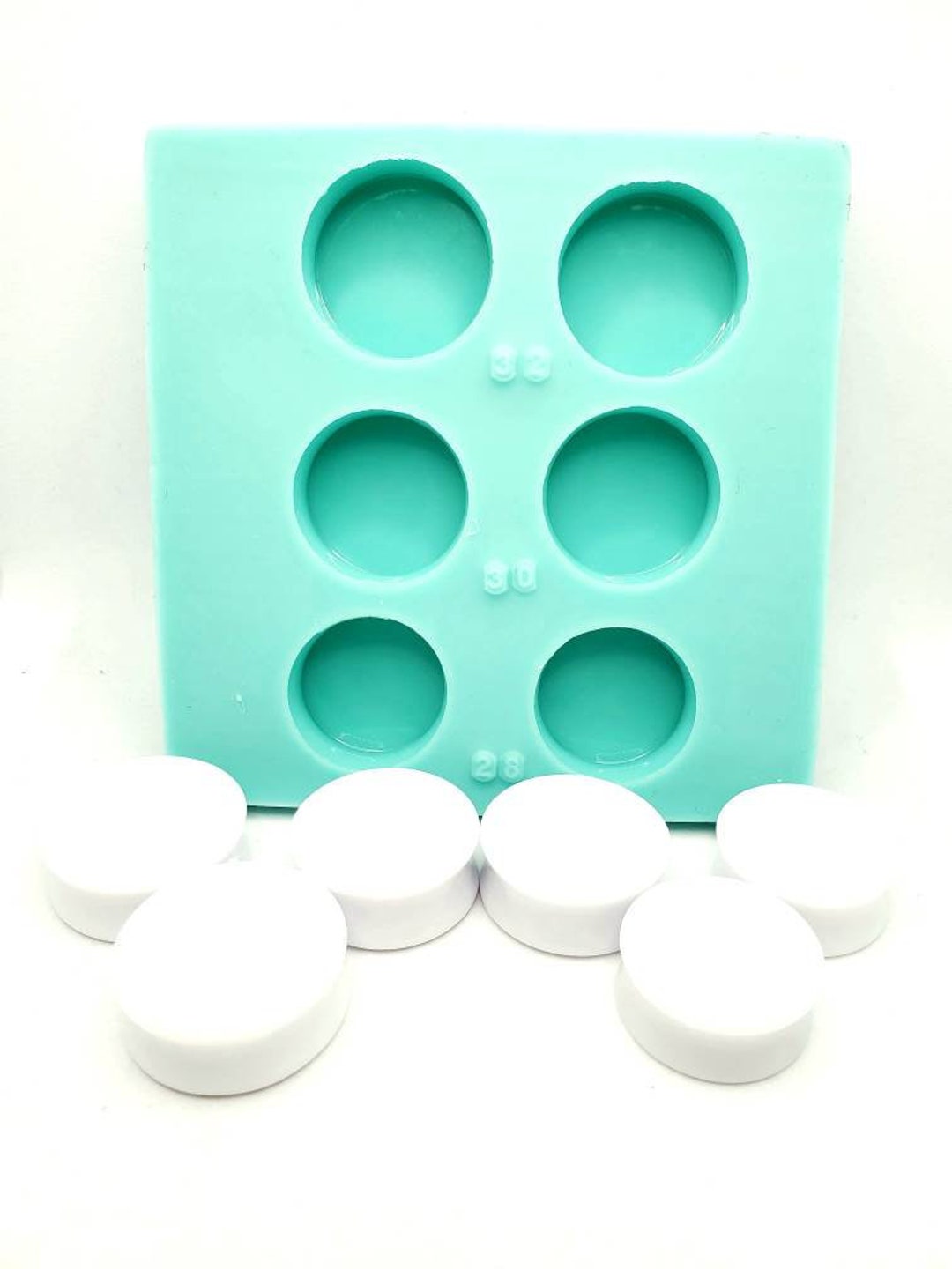 XL Sizes Solid Double Flare Ear Plugs Flat End Gauge Clear Etsy