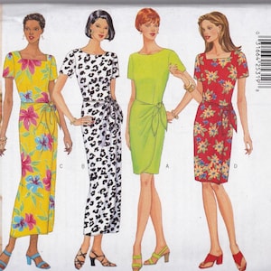 Sewing Pattern Butterick 4933 Women&#39;s Dresses Size 18-20-22 Uncut
