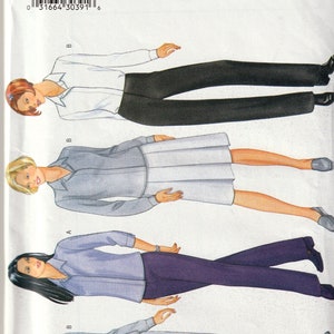 Schnittmuster Butterick 6265 Vintage Damen Outfits, Größe 6,8,10, Uncut