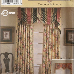 Sewing Pattern Simplicity 8803 Window Treatments, One Size, Uncut