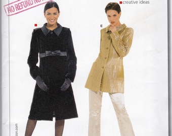 Sewing Pattern Burda 8292 Women's Coat in 5 styles - Size 10-22U.S Uncut