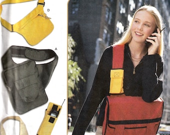 Patrón de costura Simplicity 9000 bolsas surtidas, talla única, sin cortar