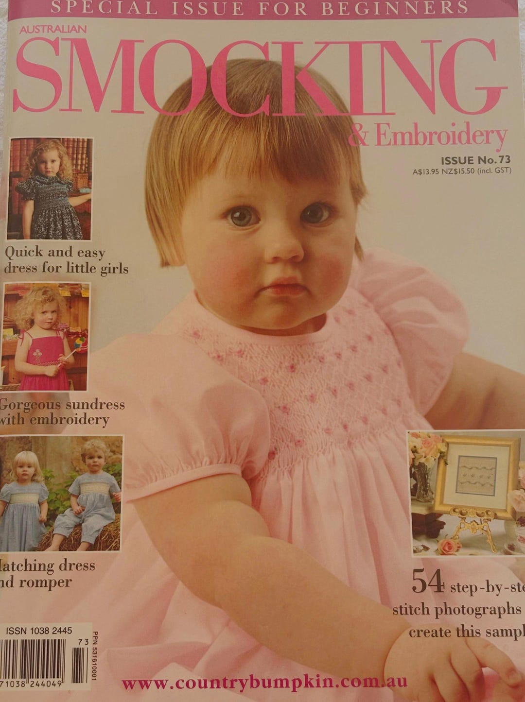 Australian Smocking & Embroidery - Issue No. 73 - Girls' Dress - Etsy