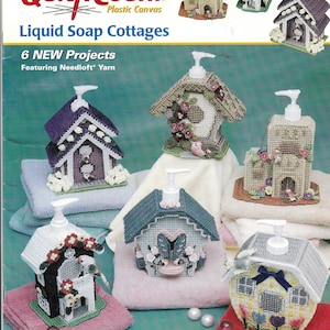 Quick Count Plastic Canvas &quot;Soap Cottages&quot; Uncut