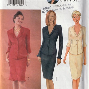 Sewing Pattern Butterick 6706 Women&#39;s Top & Skirt, Size 6,8,10, Uncut