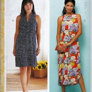 Sewing Pattern Butterick B6551 Women&#39;s Dresses - Size 4-26 Uncut