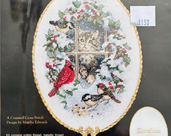 Peinture à l'Aiguille Broderie époque XVIIIe Siecle Scène