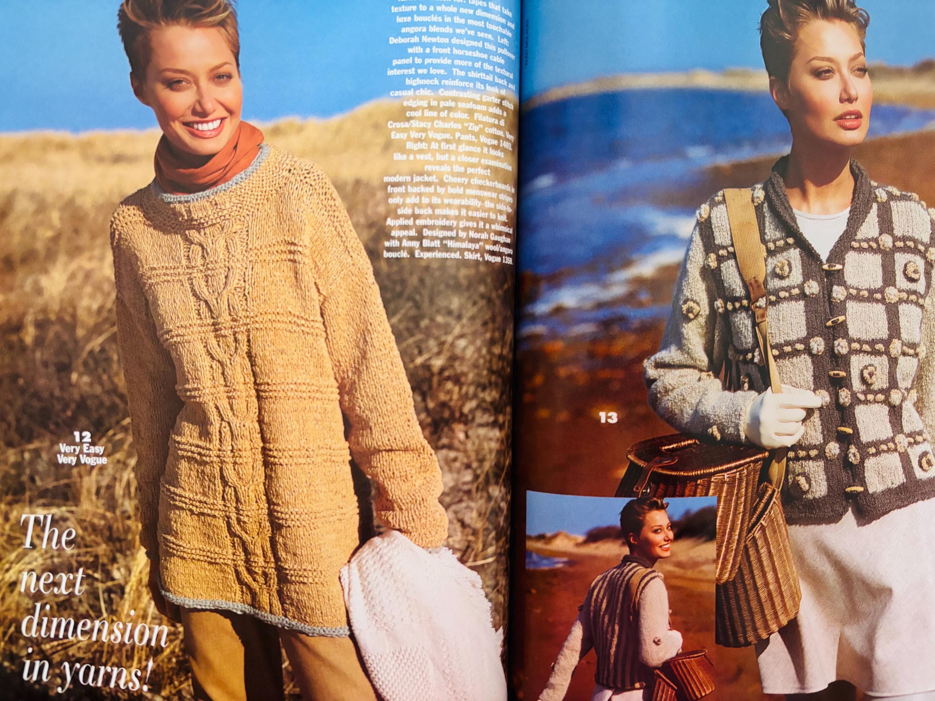 Vogue Knitting Magazine Fall 1994 Fair Isle Focus Alice Starmore