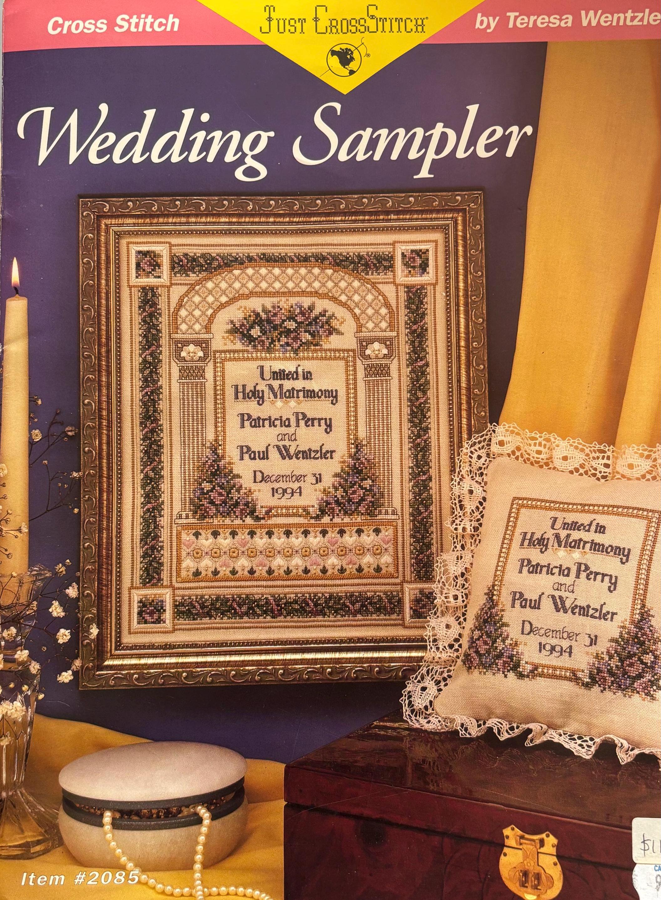 Teresa Wentzler - Wedding Sampler - Just Cross Stitch Pattern