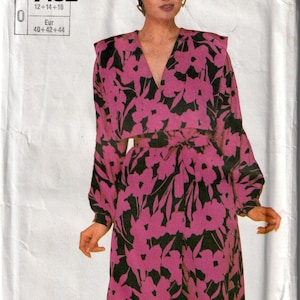 Modello di cucito Simplicity 7102 Abito da donna, Taglia 12,14,16, Non tagliato