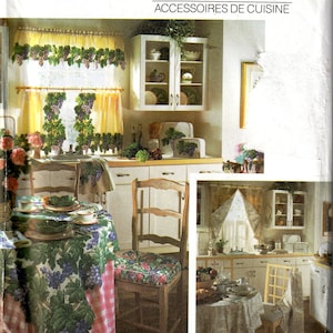 Sewing Pattern Simplicity 8106 Vintage Kitchen Package, One Size, Uncut