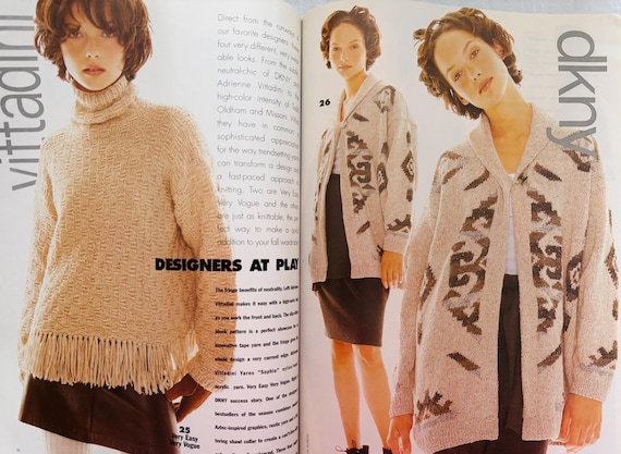 Vogue Knitting Magazine Fall 1994 Fair Isle Focus Alice Starmore