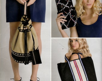 Sewing Pattern Simplicity 2350 Bags Set, One Size, Uncut