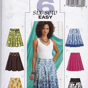 Sewing Pattern Butterick B4686 Women&#39;s Skirts - Size 14-16-18-20 uncut