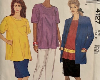 Sewing Pattern McCall 4127 Women’s Maternity Outfits, Size 10-12, Uncut