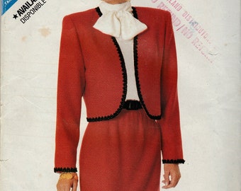 Sewing Pattern See&Sew 5980 Womens' Jacket and Skirt, Size 6-14, Uncut