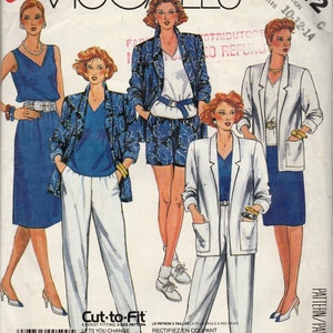 Sewing Pattern McCalls 2412 Vintage Women&#39;s Outfits, Size 10,12,14, Uncut