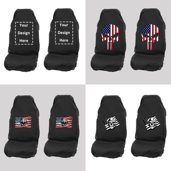 Bucket Seat Cover No Headrest Etsy