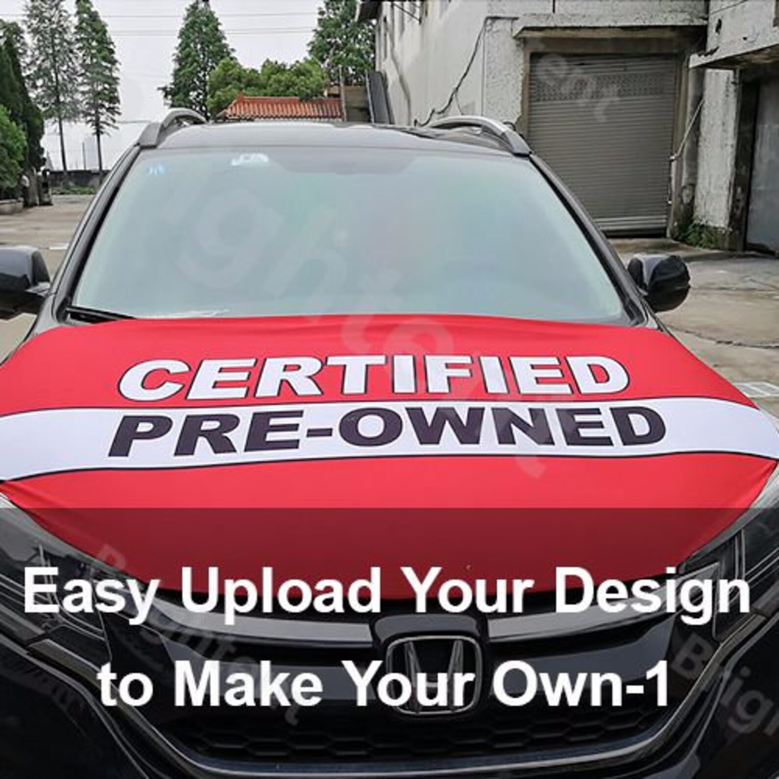 Custom the car hood cover flag custom Etsy