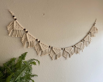 Macrame Garland - Boho Nursery Decor