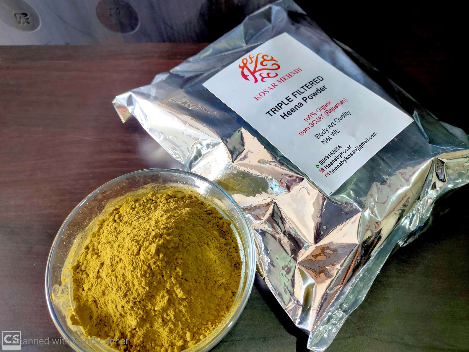 Rajasthani organic Henna / mehndi powder from SOJAT rajasthan Etsy