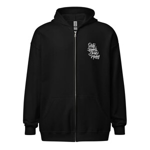 Trust No-One Zip Up Hoodie