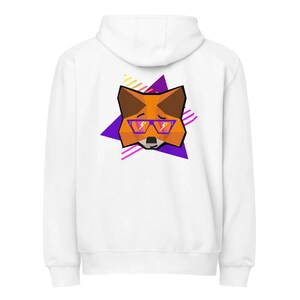 Cool Metamask Zip Up Hoodie
