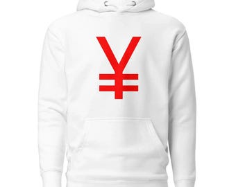 Japanese Yen Pullover Hoodie
